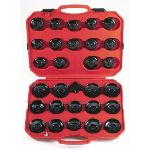 Набор съемников масляных фильтров "чашка" 30 пр. (код 61917)