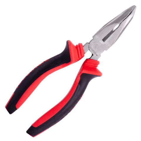 Щипцы удлиненные изогнутые 160 мм, 40CrV, фосфатированные, полированные. INTERTOOL NT-0146