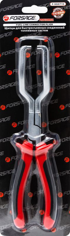 Щипцы для быстросъемных соединений топливных систем (Opel/Vauxhall, Fiat, GM, VW, Audi, Mercedes), в блистере Forsage F-9G0716