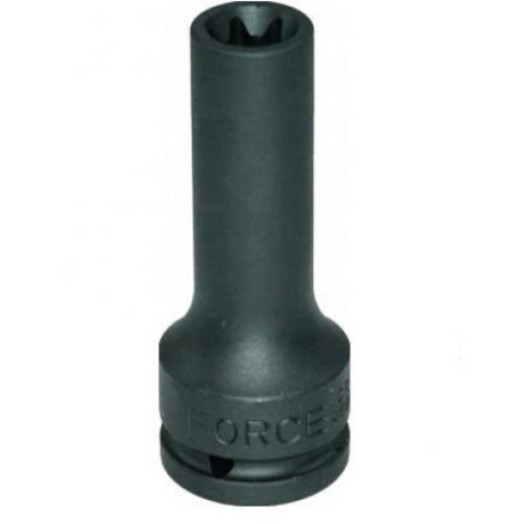 3/4 Головка Е-профиль (Torx) ударная, глубокая Е28, L=110 мм (FORCE 46611028)
