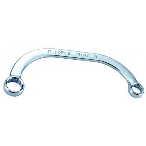 Ключ накидной С-обр. 14х17 мм, L=190 мм (FORCE 7611417)