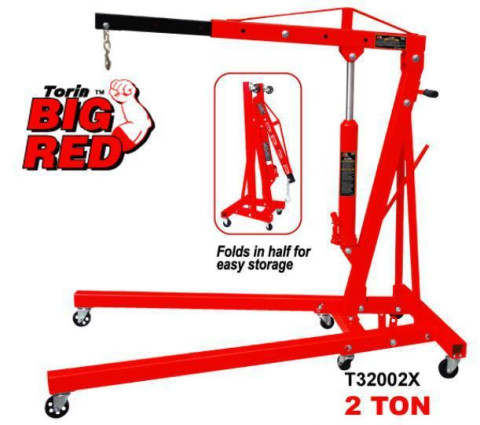 Кран гидравлический 2т складной TORIN T32002X