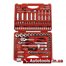 Набор инструмента JTC 1/4" и 1/2 110 ед. 6ти гранный (Код H110B)