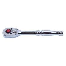 1/2" Трещотка с металлической, полированной ручкой (24 зуб.) L=260 мм (код 802411)