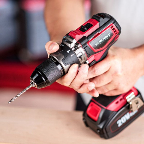 Аккумуляторный бесщеточный шуруповерт WORCRAFT CHD-S20LiB