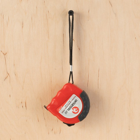 Рулетка с фиксатором 2м "EXTRA" INTERTOOL MT-0202