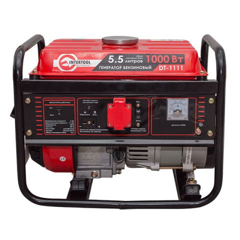 Генератор бензиновый INTERTOOL DT-1111