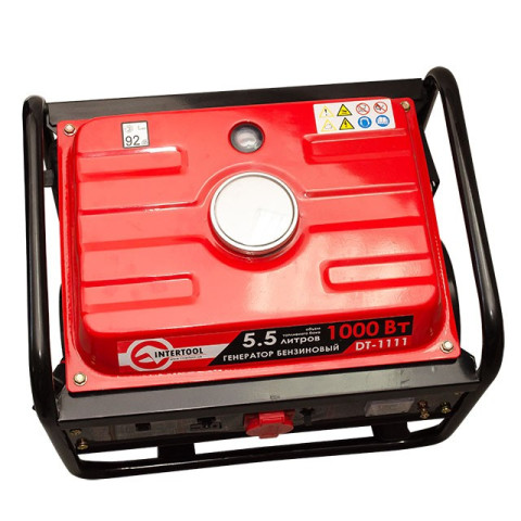 Генератор бензиновый INTERTOOL DT-1111