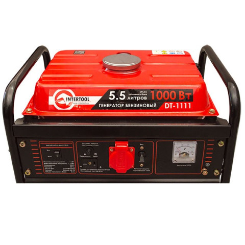 Генератор бензиновый INTERTOOL DT-1111