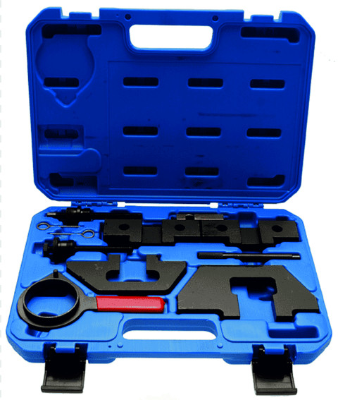 Набор фиксаторов для обслуживания двигателей BMW(М42,43,50,51,52,60)9 предметов, в кейсе ROCKFORCE RF-908G15