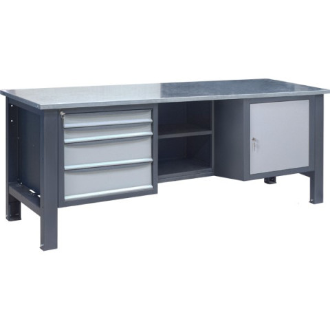 Верстак тяжелой серии ВТ-210 2М2С/2Пу/Д Оуп