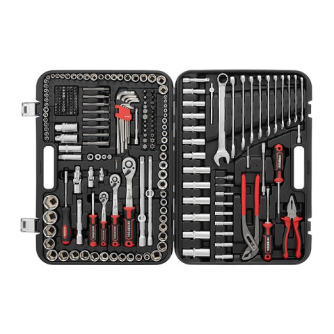 Набор инструментов 1/2" & 3/8" & 1/4", 233ед., Cr-V STORM INTERTOOL ET-8233