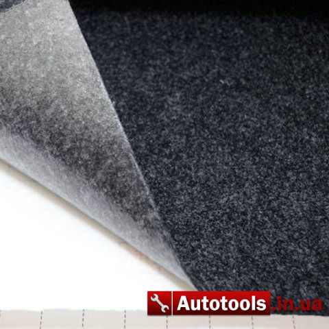 Материал уплотнительно-декоративный Акустик графит 0,7мх10м Шумофф (код Акустик графит)