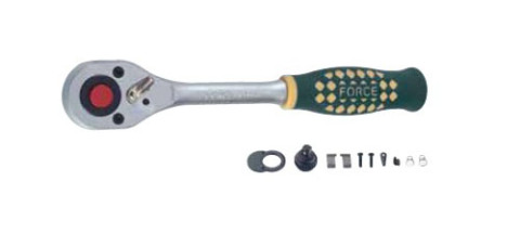 1/2" Трещотка с резиновой ручкой (24 зуб.) L=255 мм (код 80243)