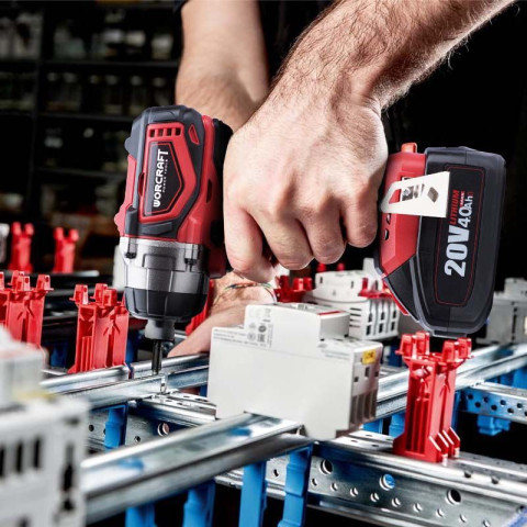 Аккумуляторный бесщеточный гайковерт ударный WORCRAFT CIS-S20LiB