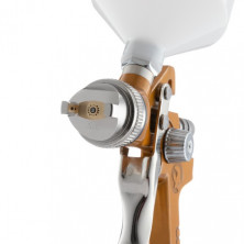 Краскопульт пневматический HVLP, верхний пластиковый бачок INTERTOOL PT-0110