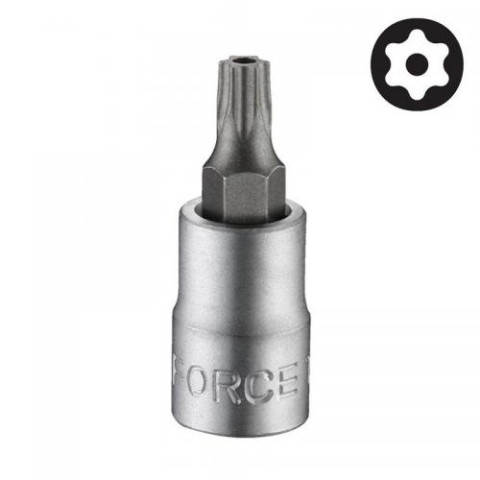 1/4 Головка-бита Torx с отверствием Т40Н, L=32 мм (FORCE 3273240)
