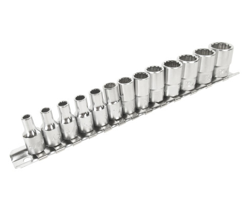 Набор головок 1/4&quot;  4-14мм. 12гр.13ед.