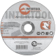 Круг отрезной по металлу 115*1.6*22.2мм. INTERTOOL CT-4012_