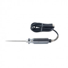 Тестер электроцепи с проводом и крокодилом 6-12 V, L=220 мм (код 88431)