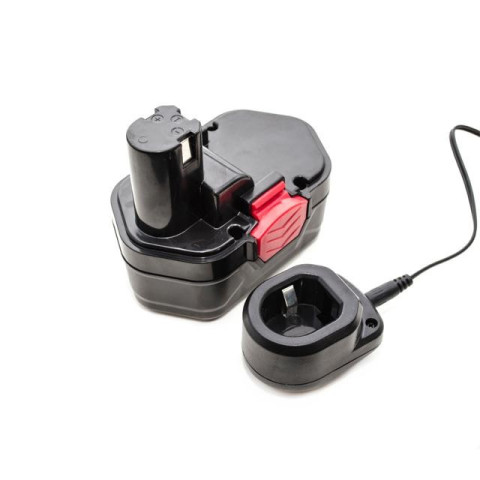 Дрель-шуруповерт аккумуляторная NiCd 18В, 1 аккумулятор, 1.2Ач, 0-10мм, 16Нм INTERTOOL DT-0312