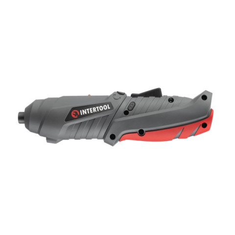 Отвертка аккумуляторная 3.6В в кейсе INTERTOOL DT-0302