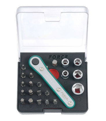 1/4" Набор инструмента 22 пр. (код 2222)