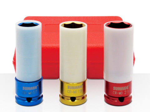 1/2" Набор головок ударных для колес 3 пр. (код SIS-4421)