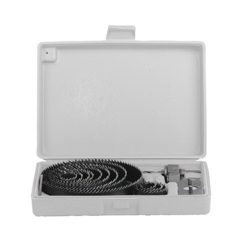 Набор коронок по дереву (16,22,29,32,38,44,54,64,76,89,102,127мм) INTERTOOL BT-0026