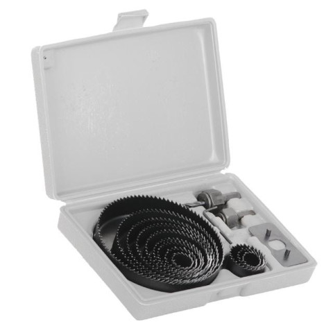 Набор коронок по дереву (16,22,29,32,38,44,54,64,76,89,102,127мм) INTERTOOL BT-0026