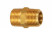 Фитинги латунные (внешняя резьба - внешняя резьба m x m) (код MM P-11)