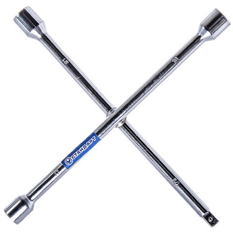 Ключ крестовой балонный 17x19x21x1/2" СТАНДАРТ KBK1