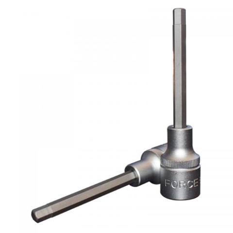 1/2 Головка-бита шестигранная (HEX) 6 мм, L=100 мм (FORCE 34410006)