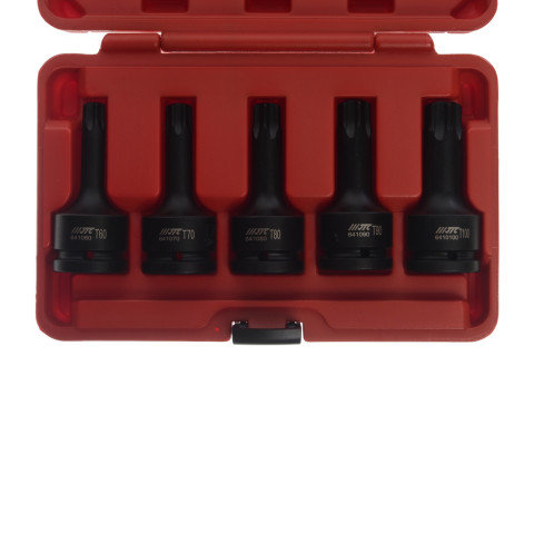 Набор головок ударных TORX T60, T70, T80, T90, T100 3/4" 5ед.