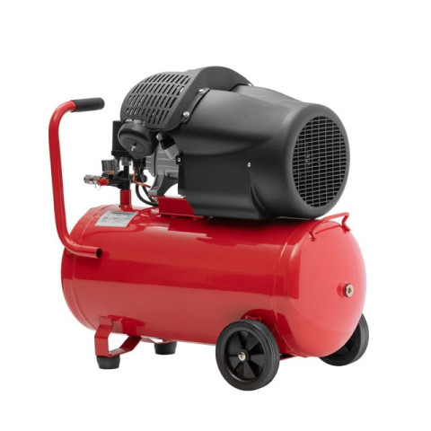 Компрессор 50 л, 2.23 кВт, 220 В, 8 атм, 354 л/мин, 2 цилиндра INTERTOOL PT-0004