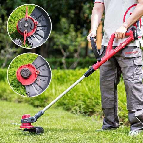 Аккумуляторный триммер для травы WORCRAFT CGT-S20LiDB