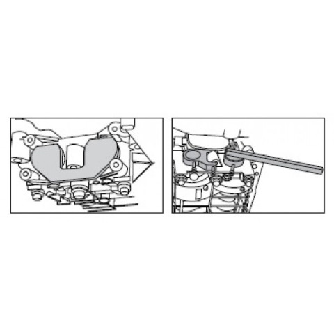 Набор фиксаторов балансировочного вала FORD, LAND ROVER DOHC 2.2