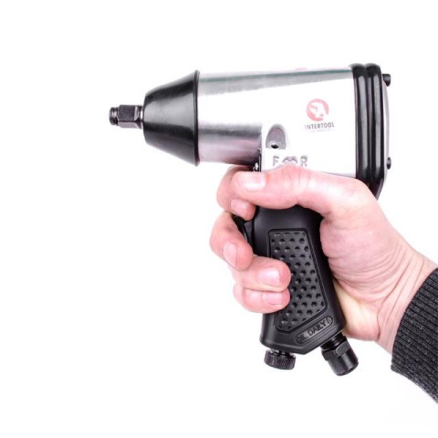 Гайковерт пневматический в чемодане INTERTOOL PT-1101
