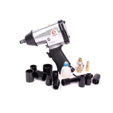 Гайковерт пневматический в чемодане INTERTOOL PT-1101