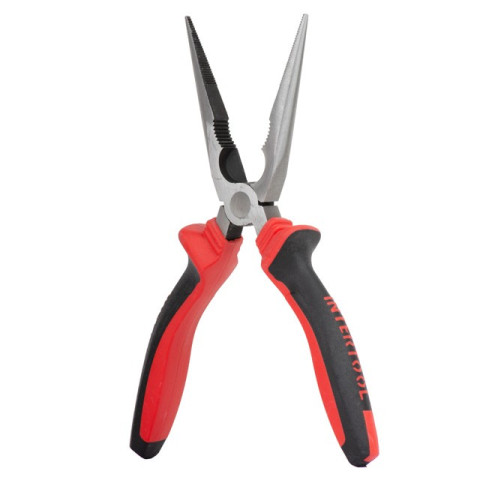 Щипцы удлиненные прямые 200 мм, 40CrV, фосфатированные, полированные. INTERTOOL NT-0140