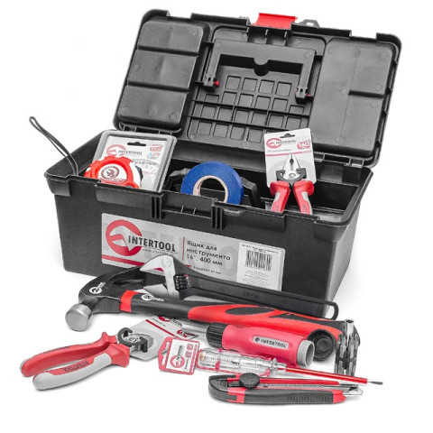 Набор "Инструментальный ящик" INTERTOOL BX-1003