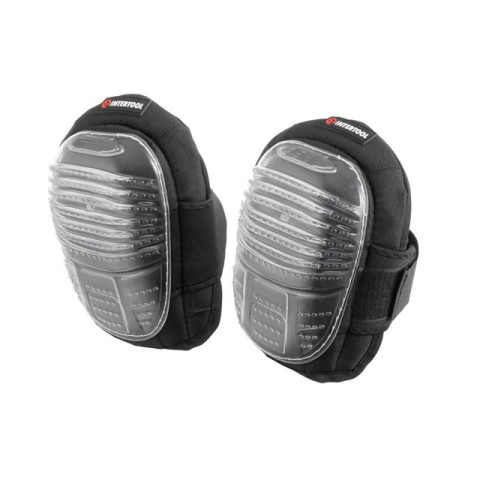 Наколенники защитные, противоскользящие накладки из ПВХ, ткань 600D, гелевые подушки, неопреновые ремни [] INTERTOOL SP-0051