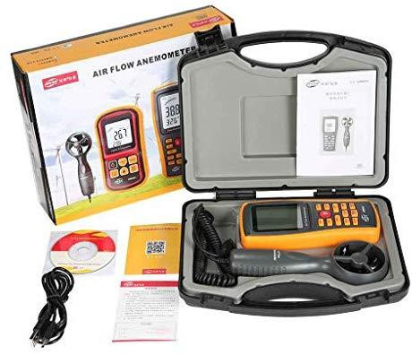 Анемометр-термометр USB 0,3-45м/с, 0-45°C BENETECH GM8902