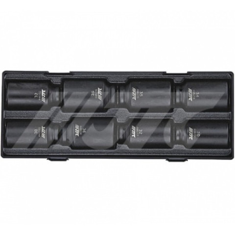 Набор головок ударных, глубоких 1/2'', 6гр. 8ед