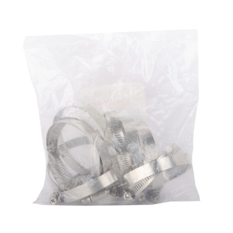 Хомут нержавеющая сталь 12,7 мм D 52-76 мм INTERTOOL TC-1152