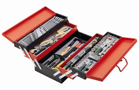 Набор инструмента 101 пр. (металлический ящик) (код 50235-101)