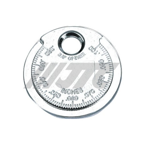 Приспособление для проверки зазора между элетродами свечи накала (монета)