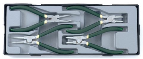 Набор съемников стопорных колец 4 пр. (код T5043A)