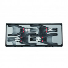 Набор съемников стопорных колец 4 пр. (код T5043A)