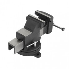 Тиски слесарные поворотные 100мм STORM INTERTOOL HT-0085